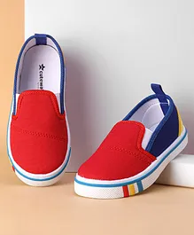 Cute Walk by Babyhug Slip On Casual Shoes Color Block - Red