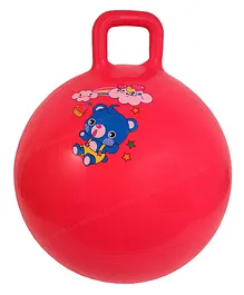 Toyshine Hopper Ball 55cm with Handle - Red