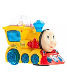 Dhawani Train Engine Toy - Yellow