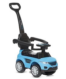 Dash Evok 3 in 1 Ride On with under Seat Storage  Parental Handle  Backrest- Blue