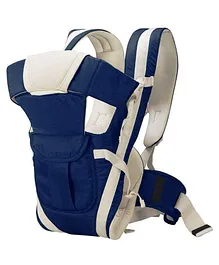 Zyamalox 4-in-1 Soft Baby Carrier with Head Support & Buckle Straps Upgraded Breathable Air Fabric & Ergonomic Cushion Padding