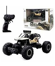Zyamalox Plastic Alloy Dirt Drift Remote Controlled Rock Car RC Monster Truck, Four Wheel Drive, 1:16 Scale 2.4 Ghz, Pack of 1, Black or Golden Color