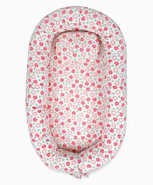 TIDY SLEEP Blossom Baby Nest For New Borns - Pink