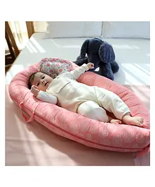TIDY SLEEP Dandelion Baby Nest For New Borns - Pink