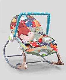 Baby Rocker With Electric Vibrating Music- Multicolor