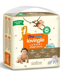 Pro ease Lovingle Luxury Diaper Pants
                        Medium - 58 pieces