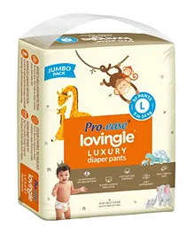 Pro ease Lovingle Luxury Diaper Pants Large
                        - 50 pieces