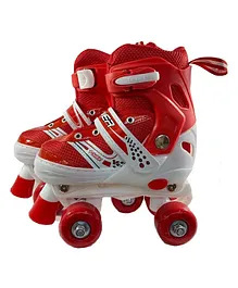 Sanjary 4 Wheel Skate Shoes Adjustable Size Medium - Color May Vary