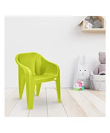 Nilkamal Plastic Eeezygo Baby Chair Modern and Comfortable with Arm & Backrest Light Green Colour