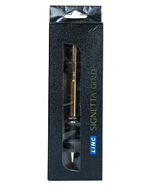 Linc Signetta Gold Ball Pen - Blue Ink, 3 Pcs