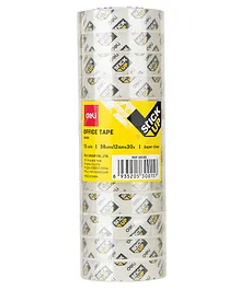 Deli Wa30015 Packaging Tape - Pack of 1, 12 Roll