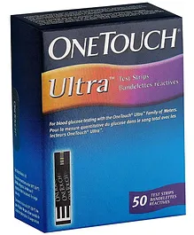 OneTouch Ultra Test Strips, Pack of 50 Strips