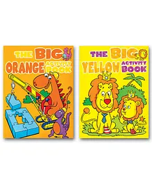 The Big Activity Book Orange And Yellow Pack of 2 Books - English