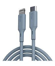 XTOUCH USB Type C to I Cable 2 m with Fast Charging Compatible for iPhone - Grey