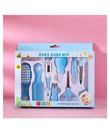 Ortis Baby Care Grooming Kit Pack of 10 - Blue