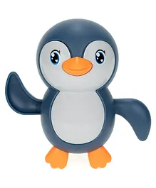 SANISHTH Bath Toys Wind up Backstroke Swimming Penguins for Kids (Blue)