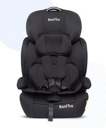 Bonfino Secure Ride Forward Facing Isofix Car Seat, Flame Resistant Fabric, Breathable Cover, Padded Shoulder| Washable Cover