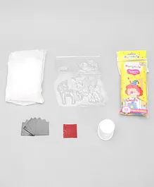 Fevicreate Unleash Creativity DIY Unicorn Mould Kit -Multicolor