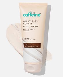 mCaffeine Milky Brew Coffee Body Wash Tube - 200 ml