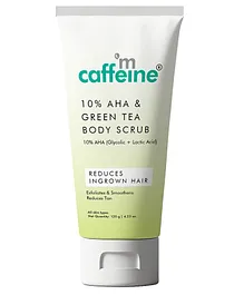 mCaffeine 10% AHA & Green Tea Body Scrub - 120 g