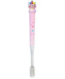 FunBlast Cartoon Design Toothbrush - White
