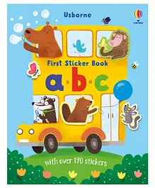 Usborne First Sticker Book ABC by Alice Beecham - English