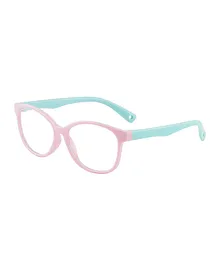 SYGA Children's Anti-Blue Light Glasses Anti-Radiation Computer Eye Protection Goggles Suitable For Age 4 to 12 Years old (Pink)
