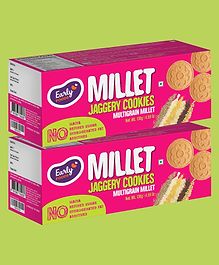 Early Foods Multi-grain Millet Jaggery Cookies Pack of 2 130g each