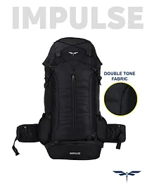 Impulse Dual Color Rucksack  Black