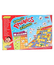 Lil Star Magnetic Phonics & Scramble Game Multicolor - 104 Pieces