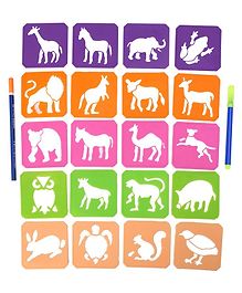 TOYFUN Animal Art Junior Activity Kit- Multicolor