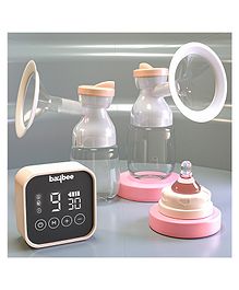 Baybee Smart Electric Breast Pump for Mother with 4 Modes, 9 Level Suction Adjustment & Massage Electric Breast Milk Pump for Breastfeeding Painless Breast Pump (Double Breast Pump)