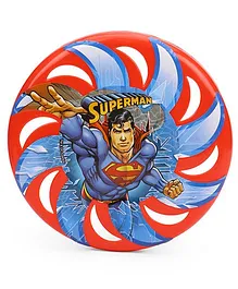 DC Comics Red Flying Disc Superman Print (Color May Vary)