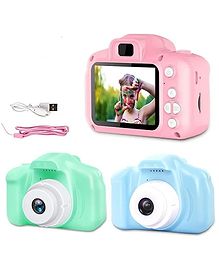 YAMAMA Digital Camera Digital Handy Portable Camera Full HD 1080P 2.0 Screen with Inbuilt Games For Kids  Color May Vary