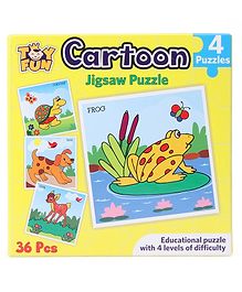 TOYFUN Jigsaw Puzzle Animal Multicolour - 36 pieces