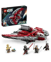 LEGO Star Wars Ahsoka Tano's T-6 Jedi Shuttle Building Toy Set Multicolour 601 Pieces - 75362