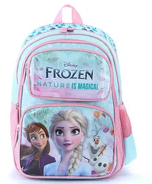 Disney Frozen School  Backpack Blue-  14 Inches