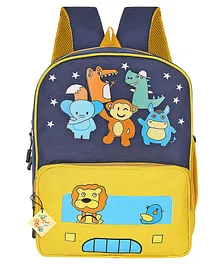 Frantic Premium Quality Soft design PU Yellow ZooBag Bag for Kids
