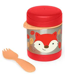 Skip Hop Back To School Zoo Insulated Little Kid Food Jar Fox Ss Container