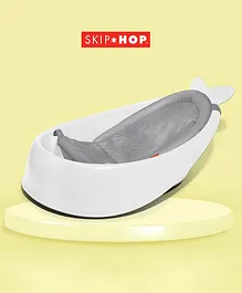 Skip Hop Bath & Potty Moby Smart Sling 3-Stage Tub White Bath Tub