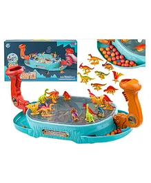 Sanjary Dinosaur Game Battle Toy with Board Games and Dragon Toys for Kids -Color May Vary