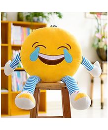 Frantic Premium Soft Toy Smiley Laughing Hand Leg Pillow for Kids