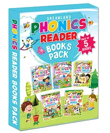 Phonics Reader Pack Of 5 Books - English
