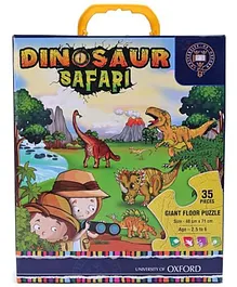 Zephyr Dinosaur Safari Giant Floor Puzzle - 35 Pieces