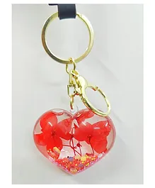 TERA 13 Heart Shape Keychain for kids- Colour May Vary-1 Pcs