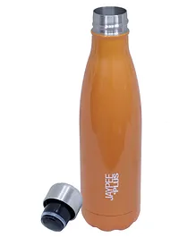 Brand - Jaypee Plus Insulated Wall Steel Water Bottle orange - 1000 ml