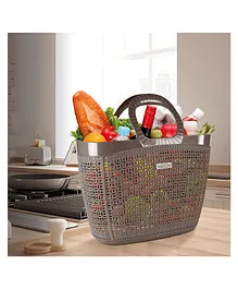 Milton Pluto Shopping Grocery Vegetable Fruit Multipurpose Bag, Brown , Big
