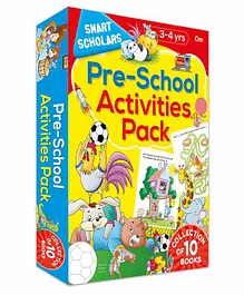 Pre-School Activity Book Pack of 10 - English