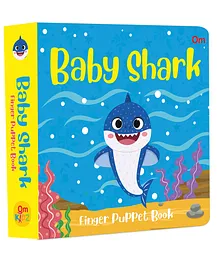 Baby Shark Finger Puppet Book - Fun Activities Board books for Kids Board book  Picture Book , English