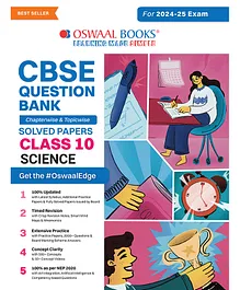 Oswaal CBSE Question Bank Class 10 Science, Chapterwise And Topicwise Solved Papers For Board Exams 2025